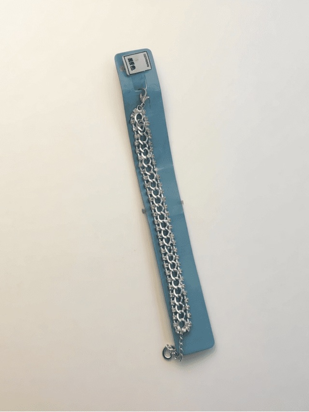 Stylish Silver Chain Bracelet